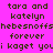 Pixelated text on a bright pink background with green highlighted sections showing repeated phrases and names.