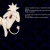 Pixelated white creature with red eye spot on dark blue background, tail curled beneath body.