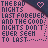 Pink background with dark blue triangular sections containing white heart symbols and repeated text about bad nights lasting forever.