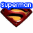 A red and yellow Superman shield icon with a blue heart replacing the 'S' in the center, displayed alongside a version with 'Superman' text above and 'Lois Lane' text below.