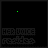 Animated pixel art icon with evolving star-like symbols and text elements on a black background, transitioning through color shifts from green to blue to purple.