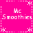 A static pink icon with white text and decorative elements arranged in a pattern