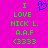 A static pixel art image with bright pink background, green text reading "I LOVE NICK L. A.A.F (333)", and a blue heart outline above the text.