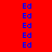 Red background with blue "Ed" text arranged in vertical , featuring two glowing circular light effects on the left and right sides of the image