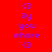 Red background with blue pixelated text and symbols arranged in a , featuring yellow highlighted that change position across frames