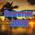 Pixelated image with four distinct sections: top-left shows 'Summer 2008' over a warm-toned background, top-right features two cartoon figures with 'im kool like that' text, bottom-left displays 'Vball = Livin Life' on pink with a silhouette, bottom-right is empty gray.