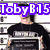 A collage of pixelated images featuring individuals in various poses with overlaid text in different colors and fonts.