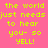 A static image with bright pink background and yellow pixelated text reading 'the world just needs to hear you- so YELL!' in four identical