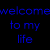 A 50x50 pixel animated contact sheet showing two frames of a text-based buddy icon with