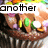 A four- of cupcakes with colorful sprinkles, each displaying different text overlays