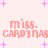 A static image with pink text and purple stars on a light background.