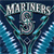 Pixelated icon with 'MARINERS' text above a stylized anchor on a blue water background.