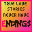 Pixelated text on gradient background with animated pink highlight shifting across 'ENDINGS' letters.