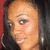 A person with long dark hair and hoop earrings appears in four showing slight head position changes against a red background