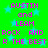 Green background with cyan stars and pink text reading 'AUSTIN and LEAM ROCK AND R THE BEST' in pixelated font.