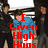 A pixelated image of a person in blue shirt and beige pants surrounded by others, with red text overlay reading "I Given High Huas Time You A Cause Over Next See You Five Are".