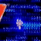 Animated sequence of anime-style character icons with glowing effects, featuring yellow, blue, and orange color schemes against dark backgrounds.