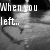 Black-and-white animated icon with text fragments forming a phrase across four , showing a heart symbol and a blurred background figure