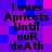 Pixelated text on a blue and pink checkered background with repeated phrases.