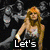 six pixelated images with text overlays reading 'Let's Start With Paramore' featuring band members in various poses and backgrounds