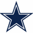 A static pixelated star with five points, dark blue fill, and light blue outline on white background.