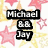 Pixelated text blocks on a star-patterned background with black outlines and white fill.
