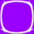 Four rounded square with white outlines on a solid purple background, arranged in a