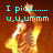 Animated pixel art of a character in flames with cyan text overlays changing across frames.