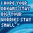 Static pixel art icon with blue gradient background and white text in blocky, retro-style lettering.