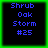 Four identical pixelated text arranged in a , each displaying blue text on black background with green border