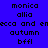 Pixelated text with blue background and cyan highlight boxes, displaying repeated names in black pixel font across multiple