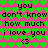 Pixelated text and symbols on a pink background with green heart pattern, repeating phrases about love.