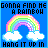 Pixelated rainbow with white clouds on blue background, text "GONNA FIND ME A RAINBOW HANG IT UP IN" partially visible.