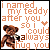 A 6-frame animated contact sheet showing a pixelated teddy bear with text that changes across frames, each frame displaying the phrase "I named my teddy after you so I could always hug you" with variations in lettering and a small heart symbol.