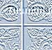 Four pixelated architectural background tiles arranged in a 2x2 grid, each showing abstract swirling patterns with light and dark gray tones.