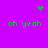 A static pixel art image with a solid purple background, green text reading 'oh yeah', and scattered green pixel clusters forming heart and star-like shapes.