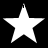 Four white five-pointed stars arranged in a two-by-two on a black background, each star identical and static