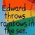A static image shows text over a rainbow gradient background with a blue sky and orange sunburst at the top.