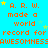 A static image with a bright cyan background displaying repeated orange text and yellow stars.