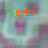 Animated icon with shifting orange text over a blurred pastel background of green, purple, and white shapes.