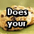 six showing chocolate chip cookies with overlaid text and animation changes
