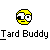 Yellow circular pixel art face with black eyes and white pupils, displaying four distinct expressions across three of repeated icons