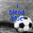 A soccer ball icon with blue text overlays showing 'i bleed blue', 'charlotte soccer club', and '#25' across different frames.