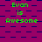 Green text reading 'Evan is Awesome' on a purple and dark blue checkered background with pixelated patterns.