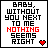 nine pixel-art displays the text 'BABY, WITHOUT YOU NEXT TO ME NOTHING SEEMS RIGHT' with a heart symbol changing color across each