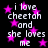 Black background with repeated white text and pink stars, static image.