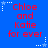 Blue background with red text reading 'Chloe and Katie for ever' repeated in a pattern, surrounded by white star-shaped decorations