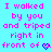 A static image displays repeated text and heart symbols on a cyan background with pink lettering.