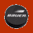 Circular dark gray icon with white 'HOCKEY' text and a small white streak above it, displayed on red background.