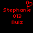 Red pixelated text and symbols on black background with heart symbol above left text block.